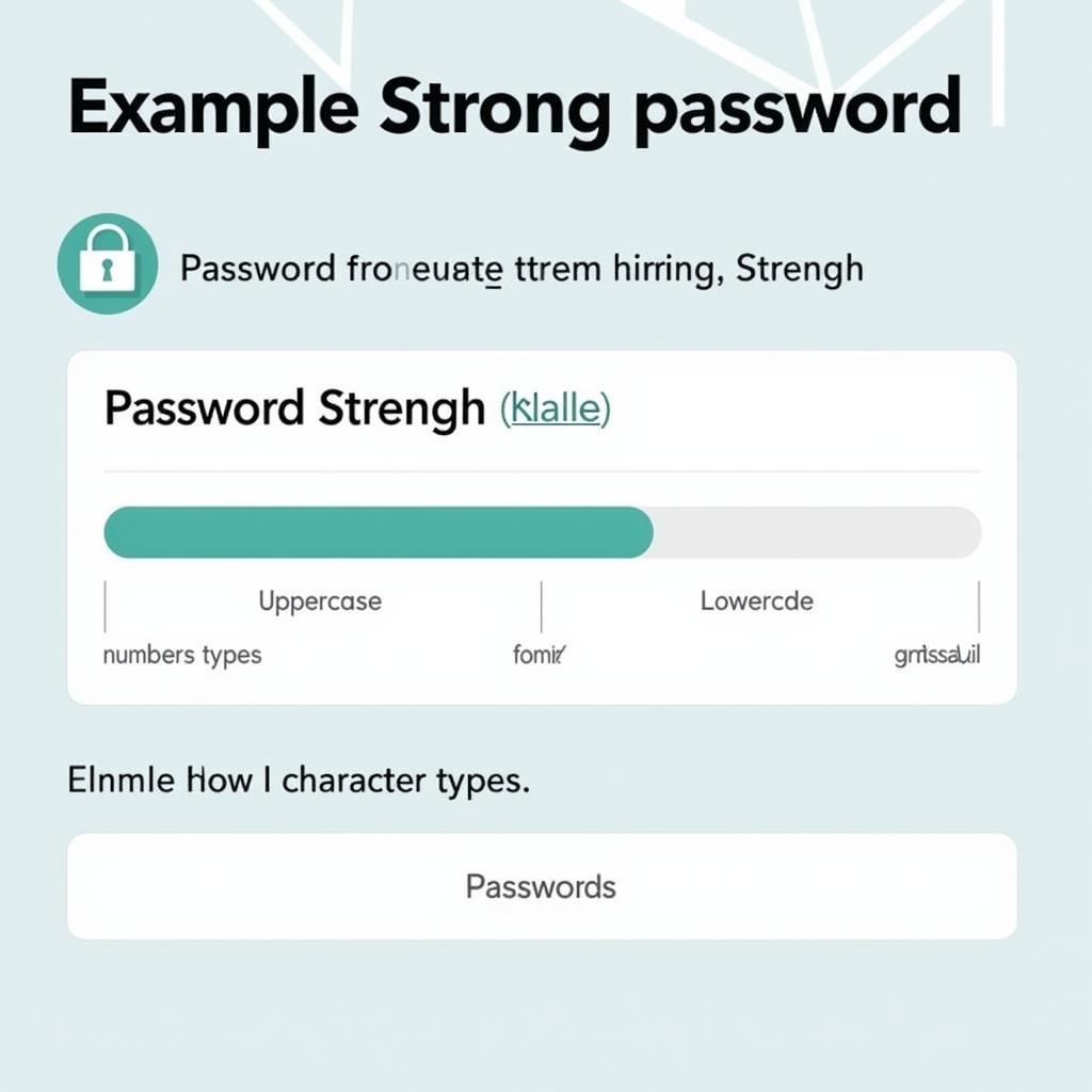 Example of a Strong Password