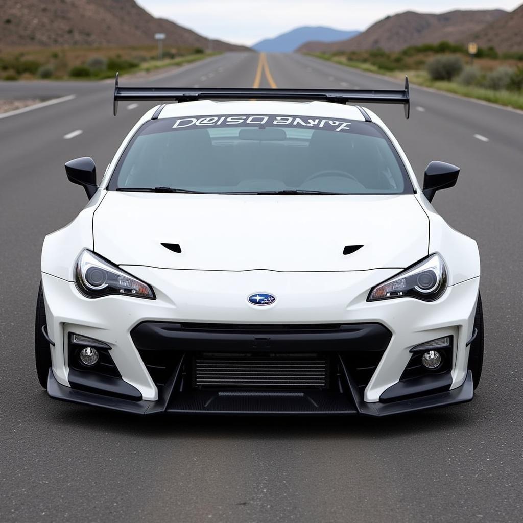 Subaru BRZ Rocket Bunny V1 Kit - Front View