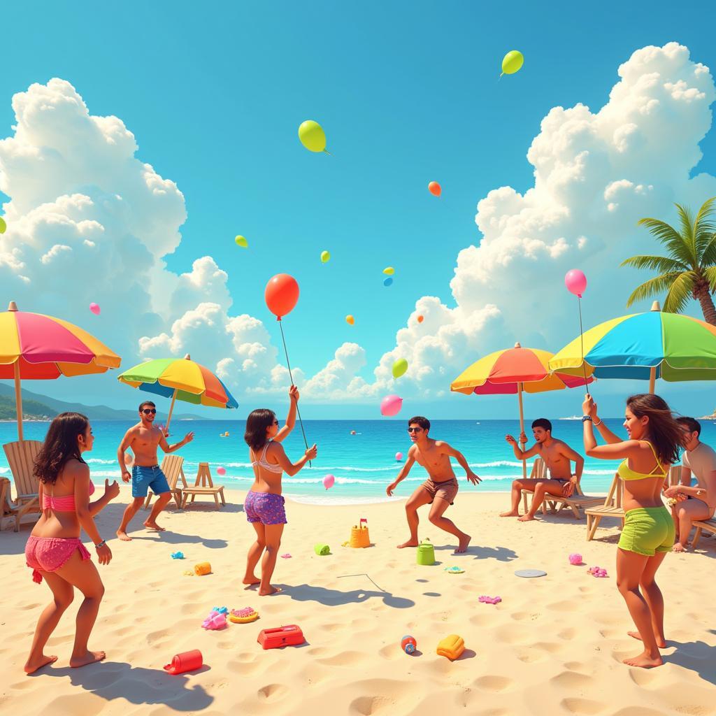 Summer Holly Beach Event