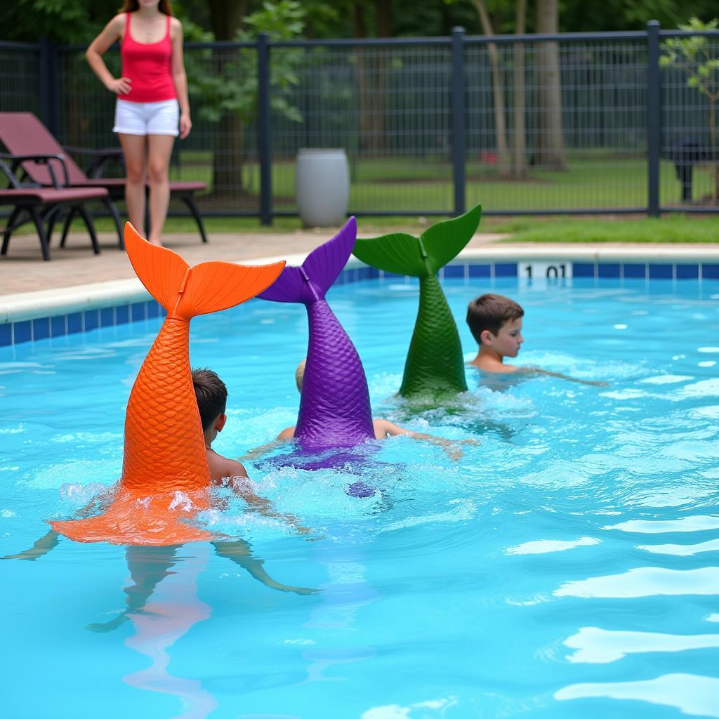 Swimming with Mermaid Tails Safely