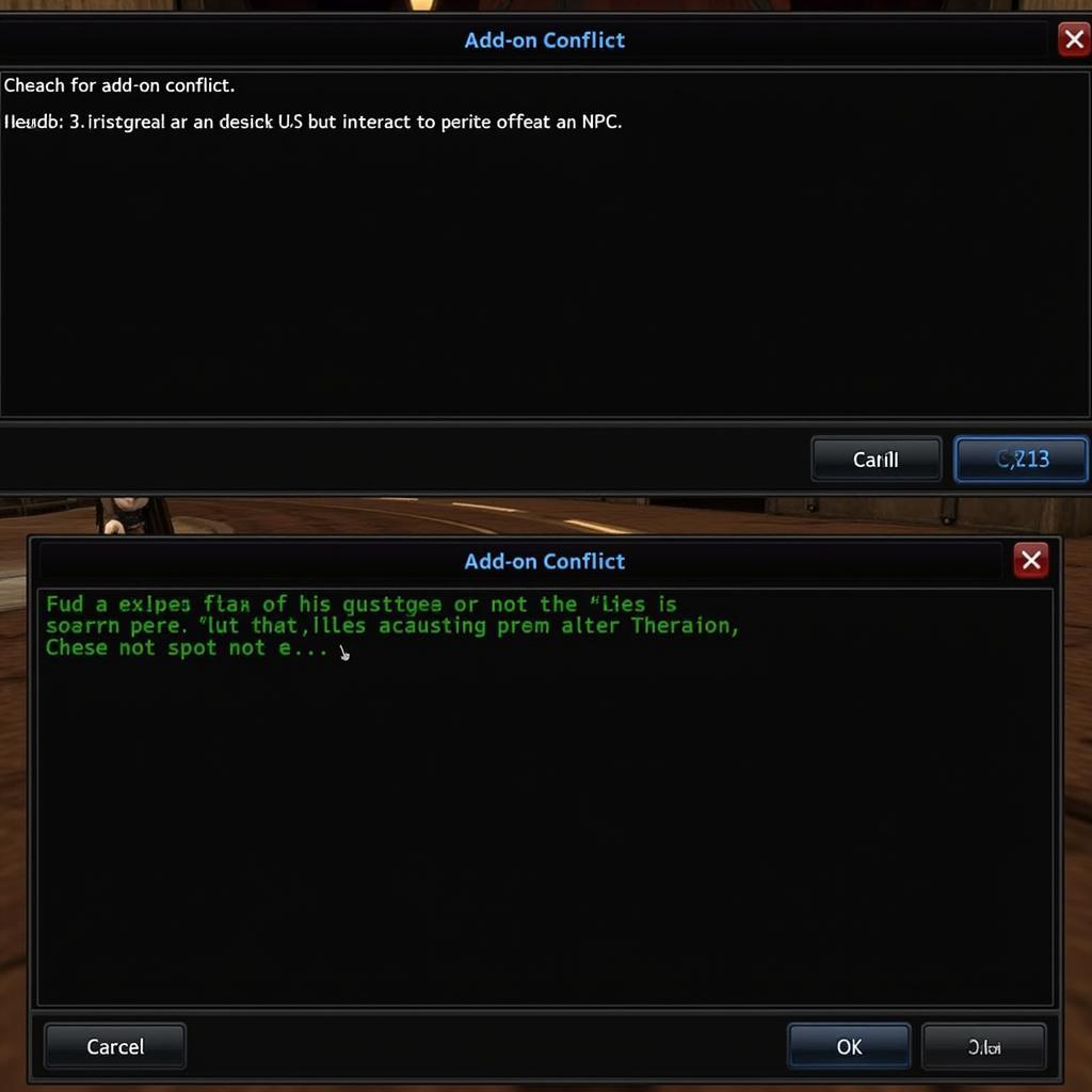 SWTOR Add-on Conflict Causing Interaction Issue