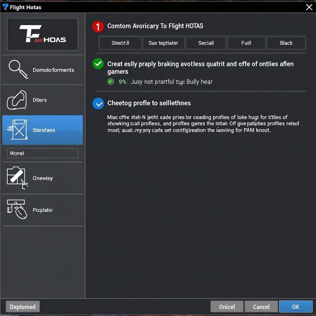 Advanced T Flight HOTAS Configuration