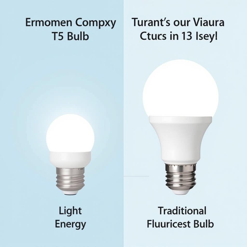 T5 Bulb Energy Efficiency Compared to Traditional Fluorescent Bulbs