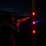 Testing 22 Tracer Rounds at Night