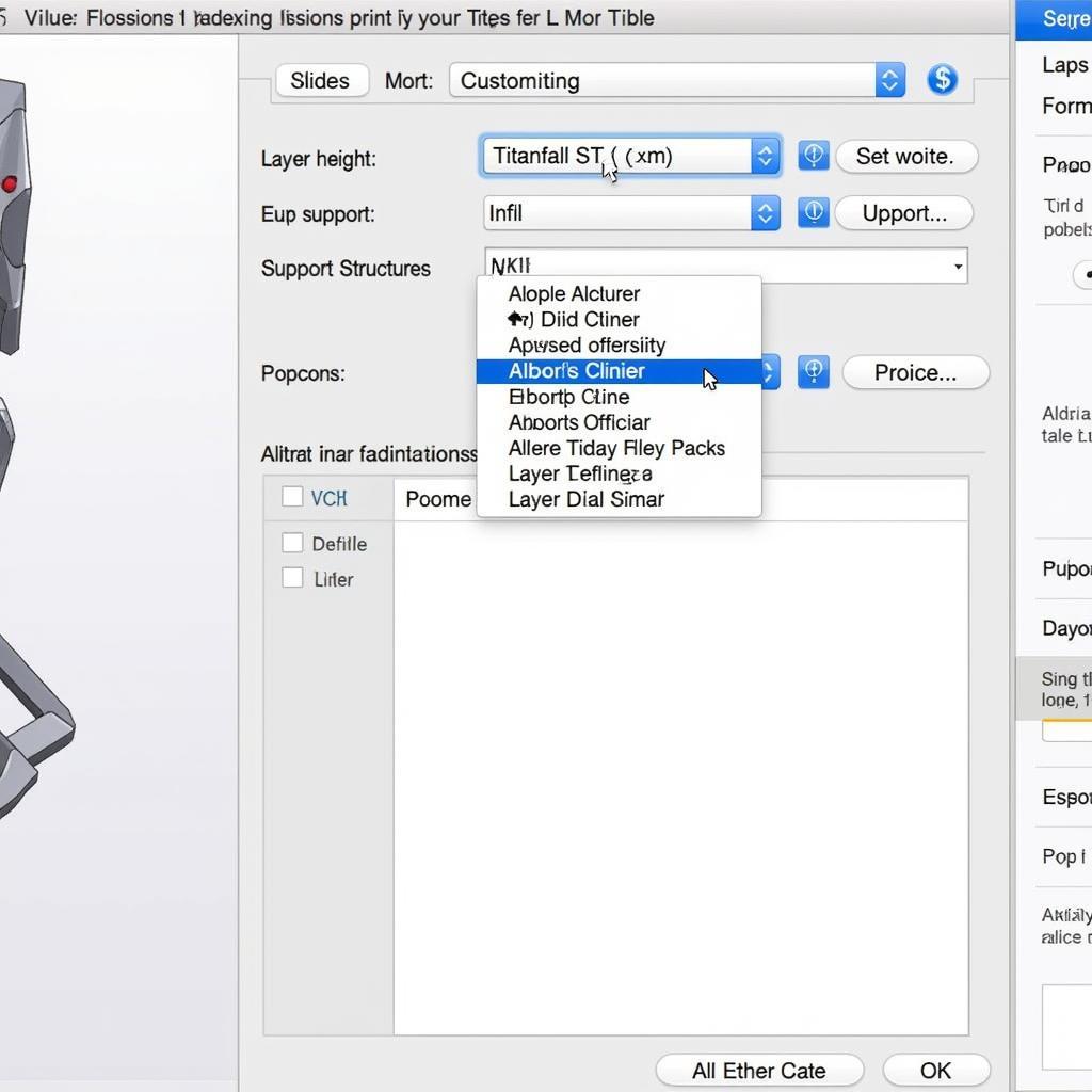 Titanfall STL File Slicer Software Setup