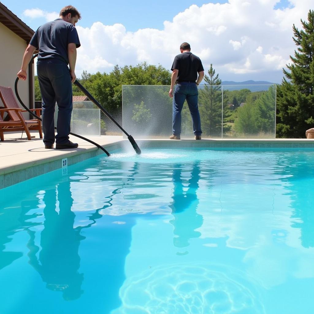 Maintaining a Crystal-Clear Transparent Pool