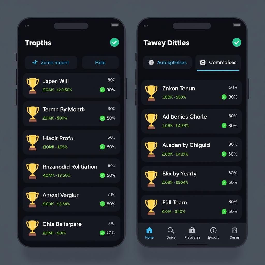 Trophy Scan App Interface