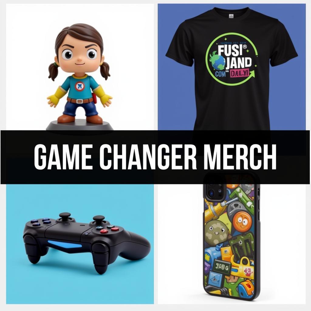 Different Types of Game Changer Merchandise