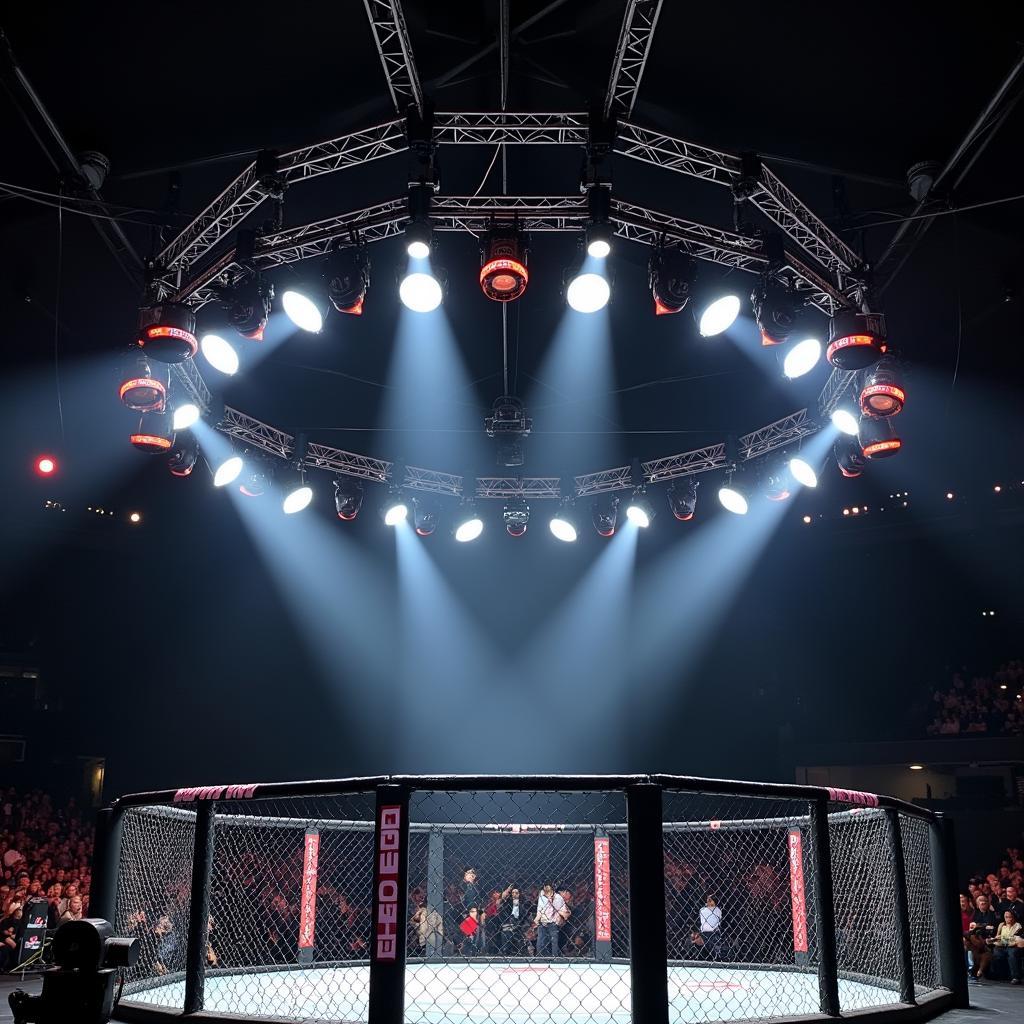 UFC Lighting Setup for Broadcast