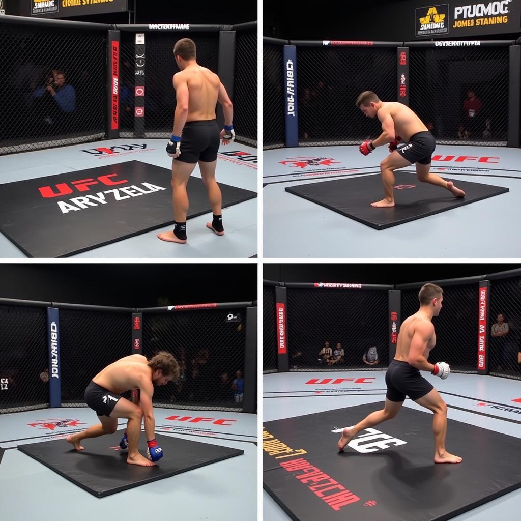 UFC Mat for Training and Competition