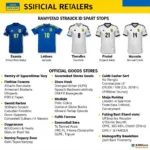 Ukraine Football Shirt 2024 Official Retailers