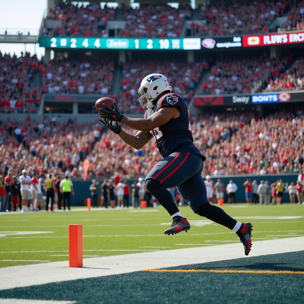 Unforgettable Game-Winning Touchdown in College Football