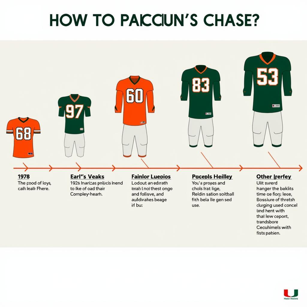 Evolution of University of Miami Jerseys