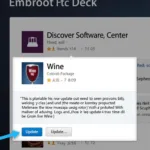 Updating Wine through Discover Software Center