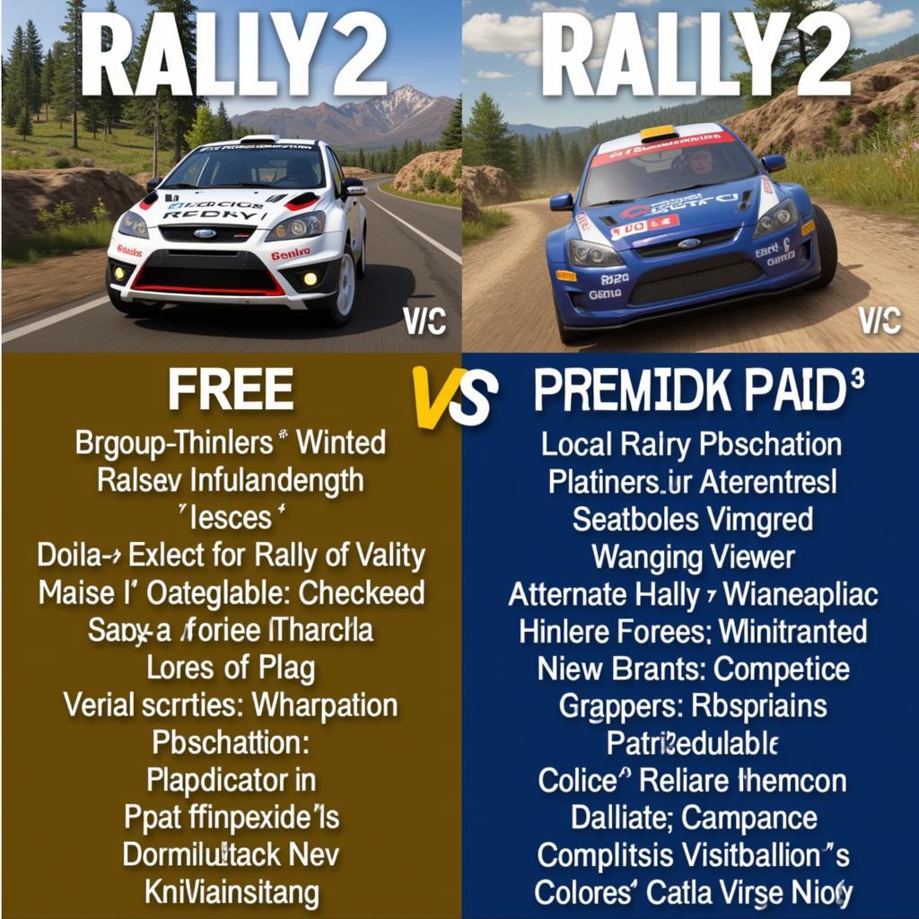 Upgrading to Premium Rally2 Experience