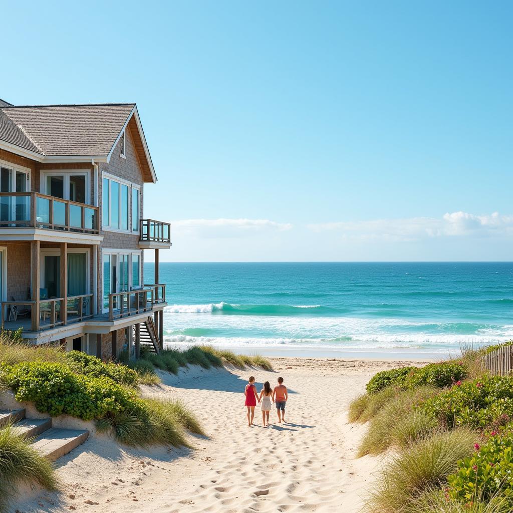 Beachfront Vacation Home with Ocean View