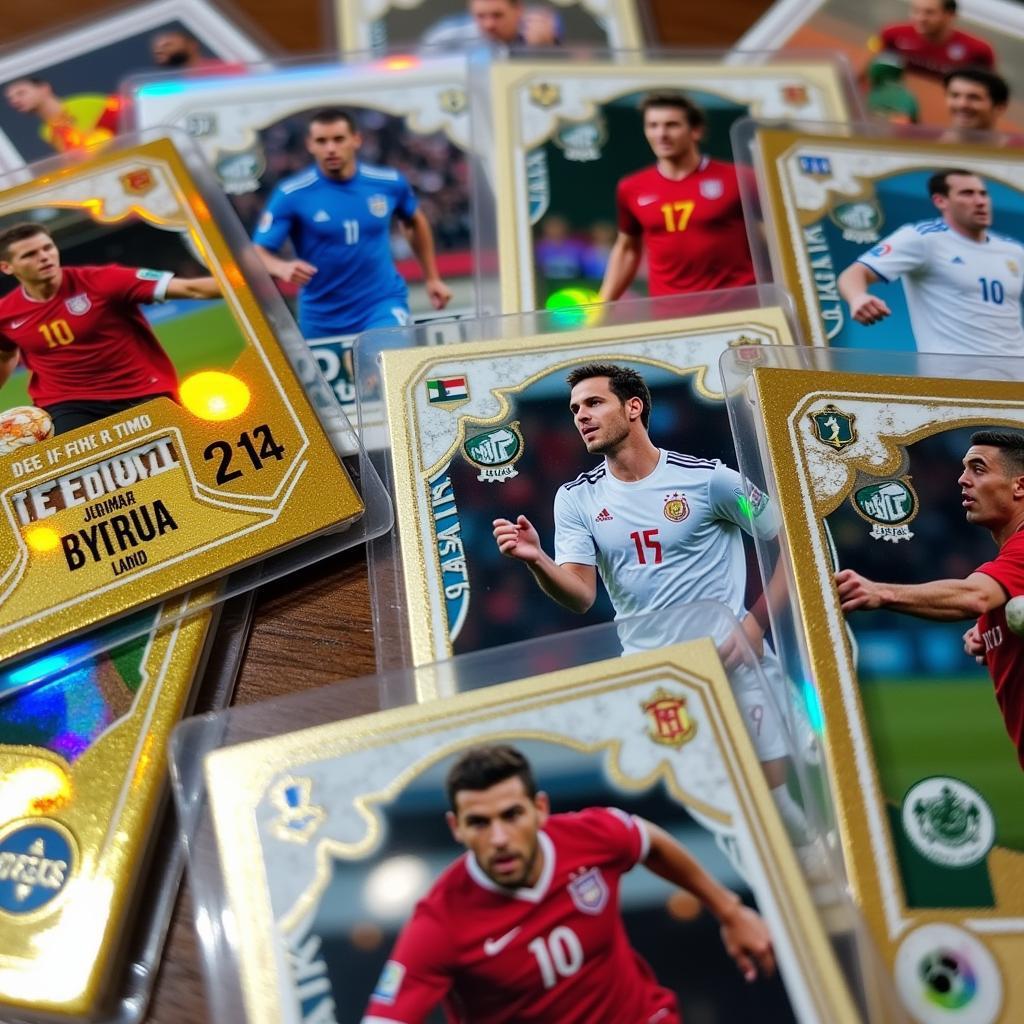 Examples of Valuable Soccer Cards Euro