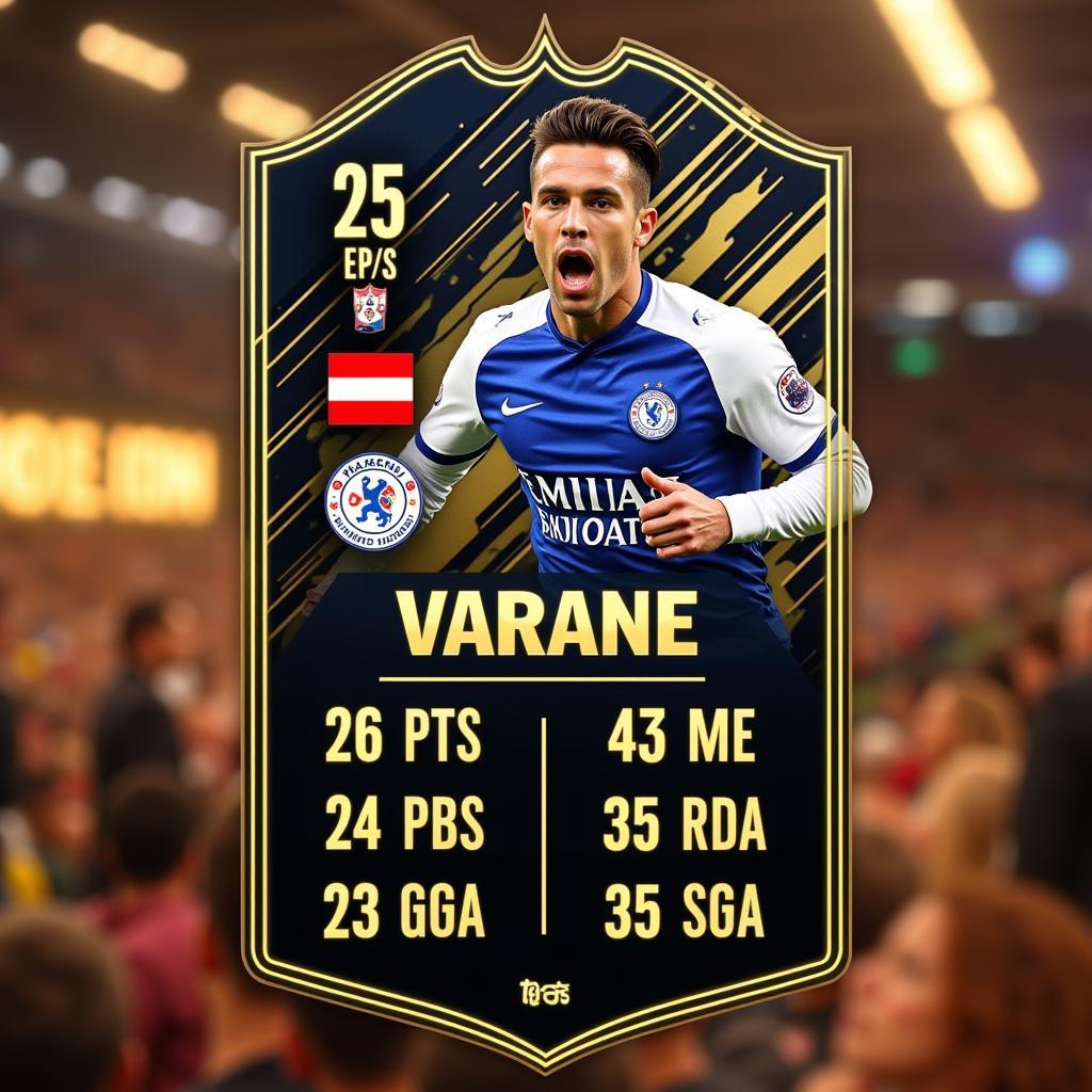 Raphael Varane Team of the Season Card FIFA 23