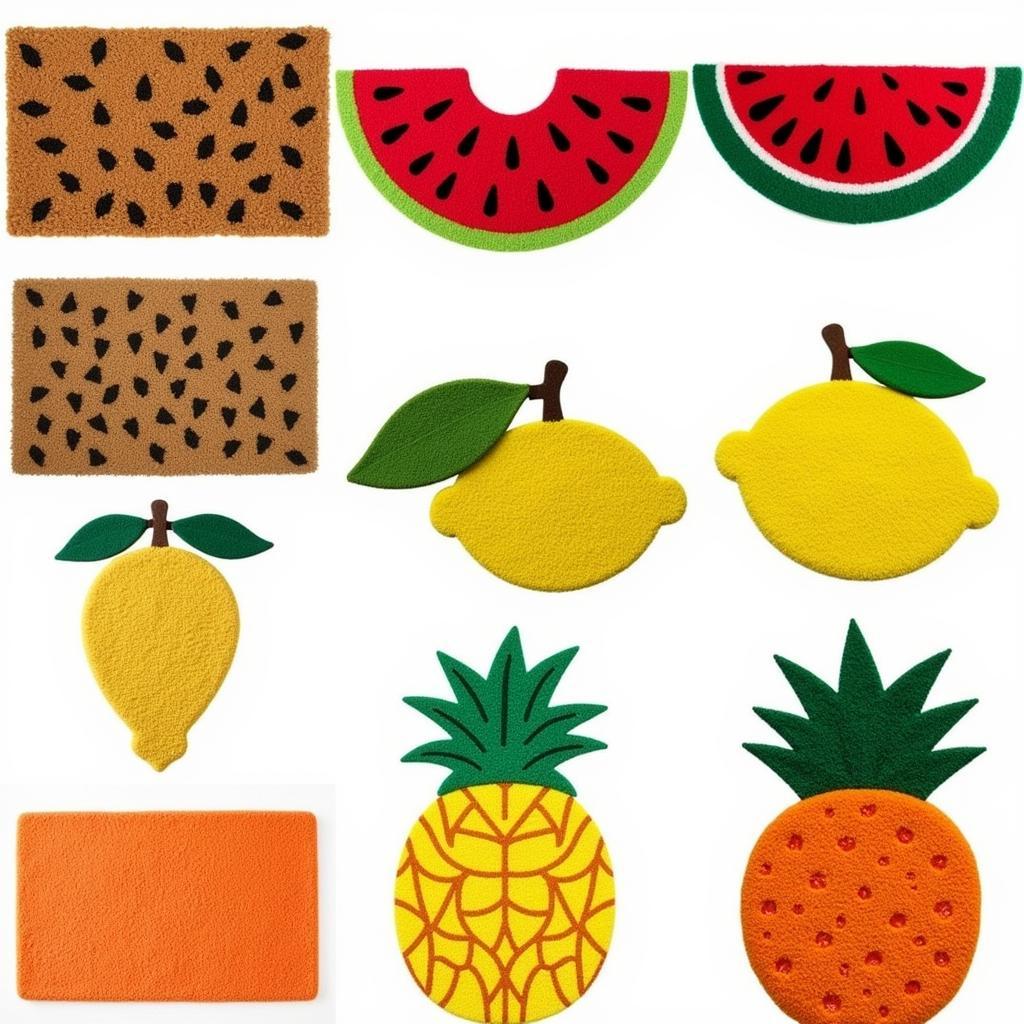 Variety of Fruit Doormats