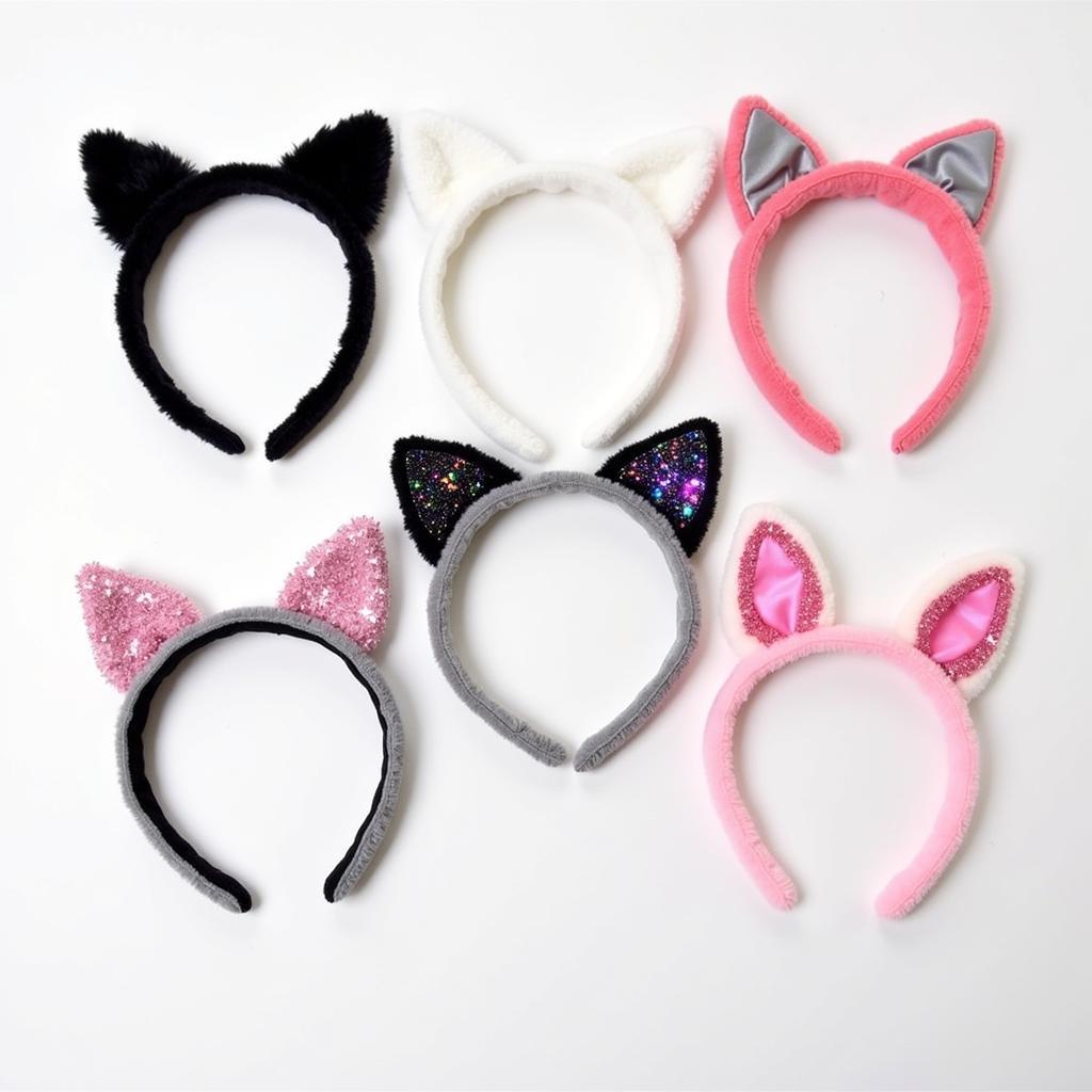 Variety of Cat Ear Helmet Attachments