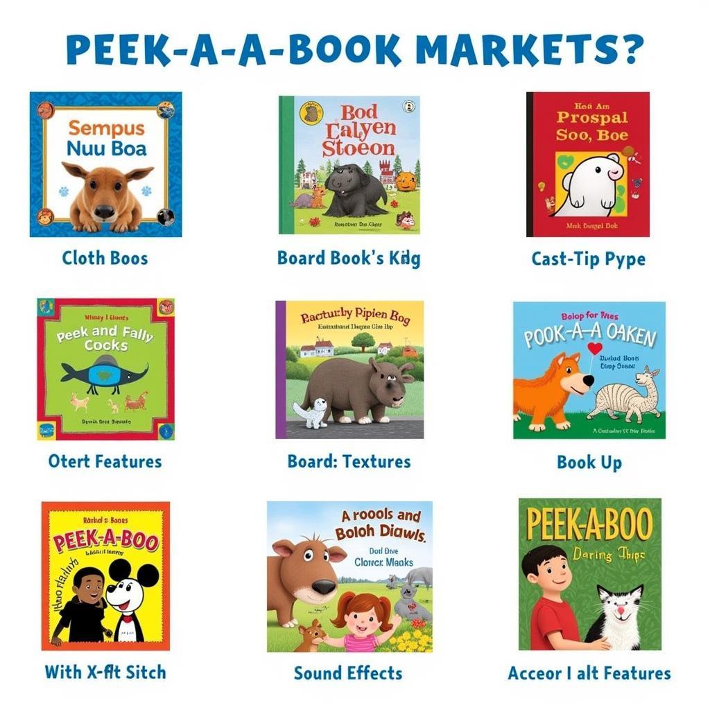 Different Types of Peek-a-Boo Books