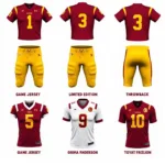 Various Types of Authentic USC Football Jerseys