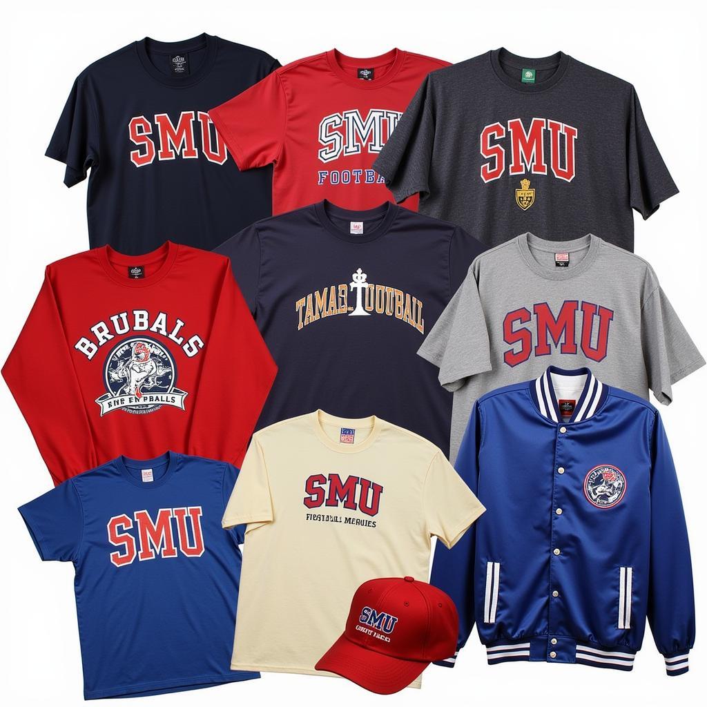 Retro SMU Football Gear