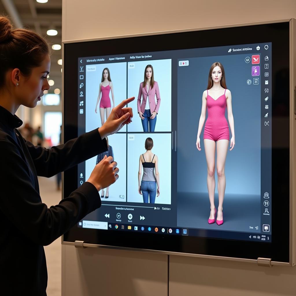 Virtual Fashion Styling with Undressing Simulator