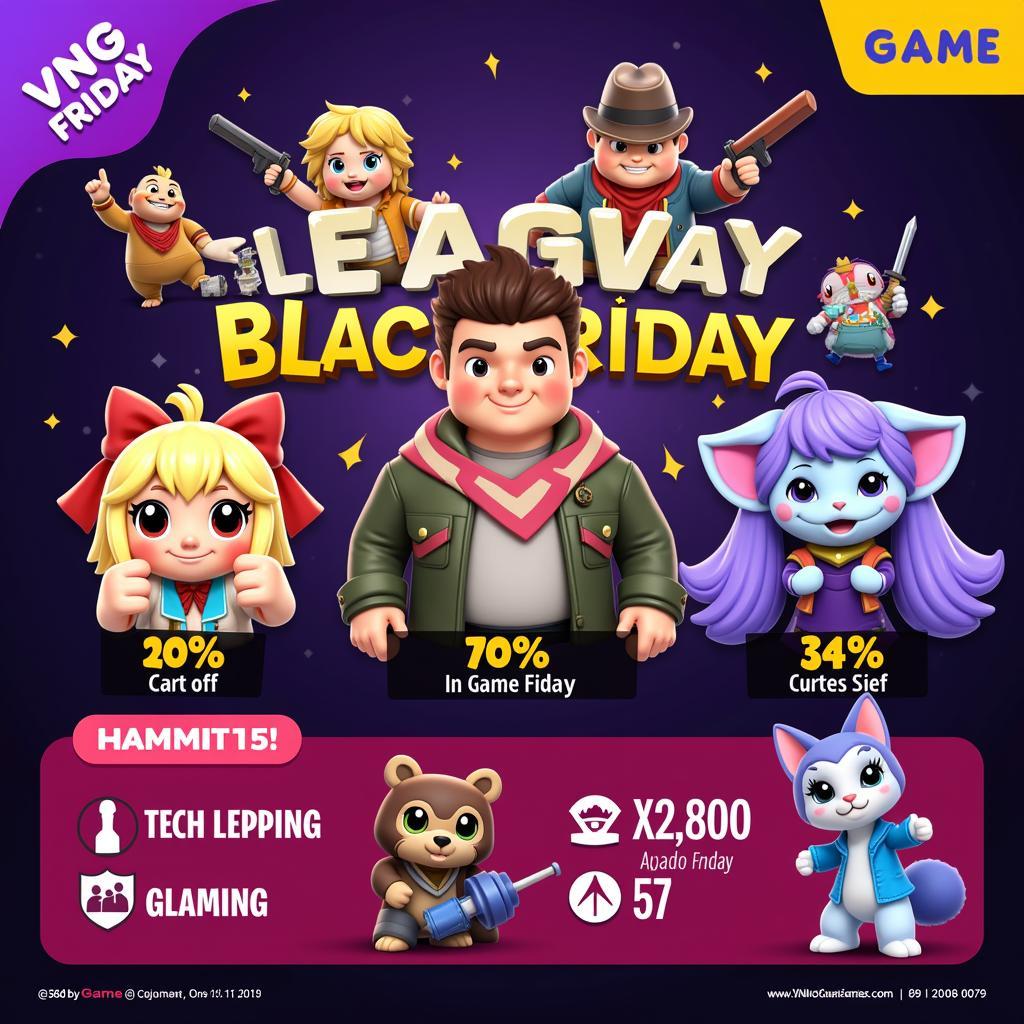 VNG Game Black Friday Sale Banner