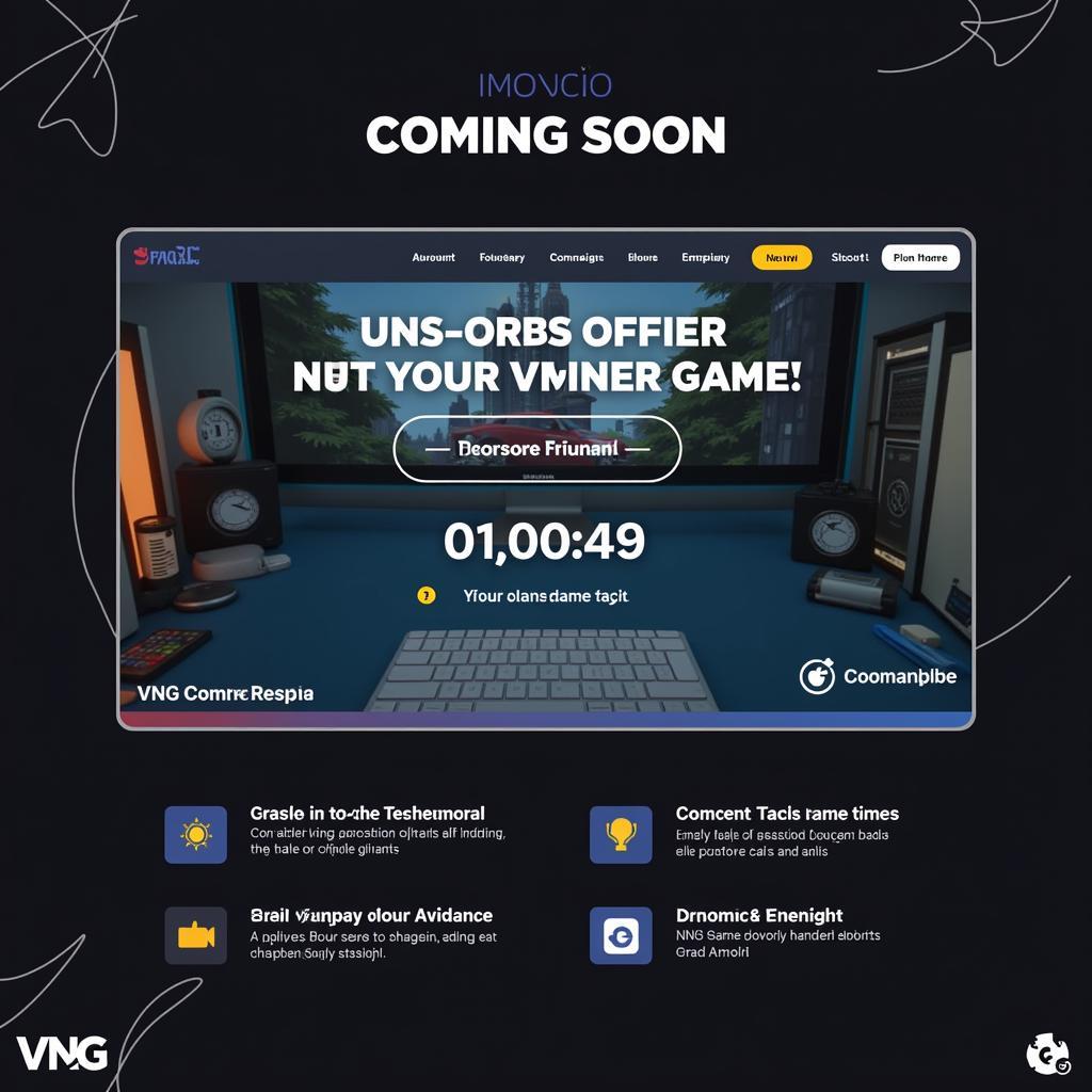 VNG Game Coming Soon Campaign Example