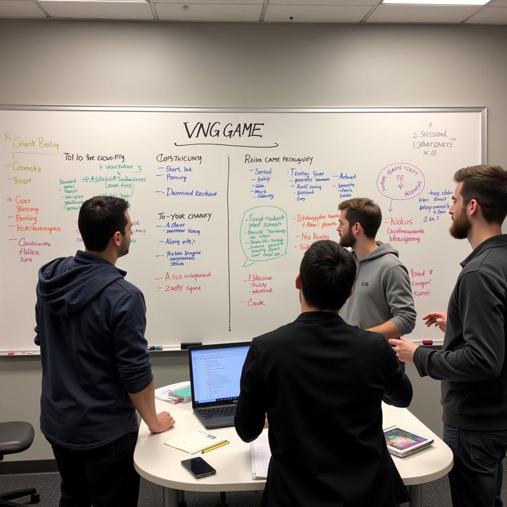 VNG Game Marketing Team Brainstorming