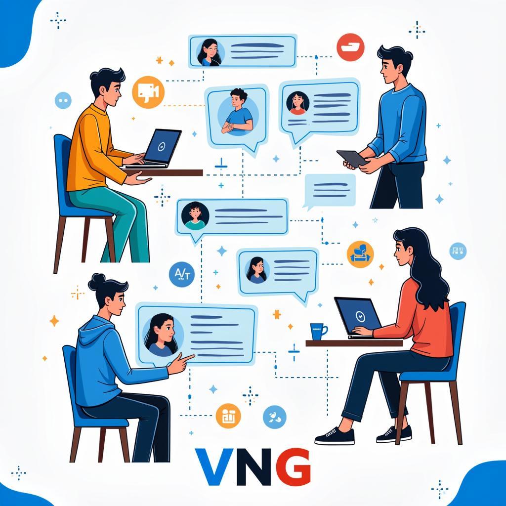 VNG Gamers Connecting Online