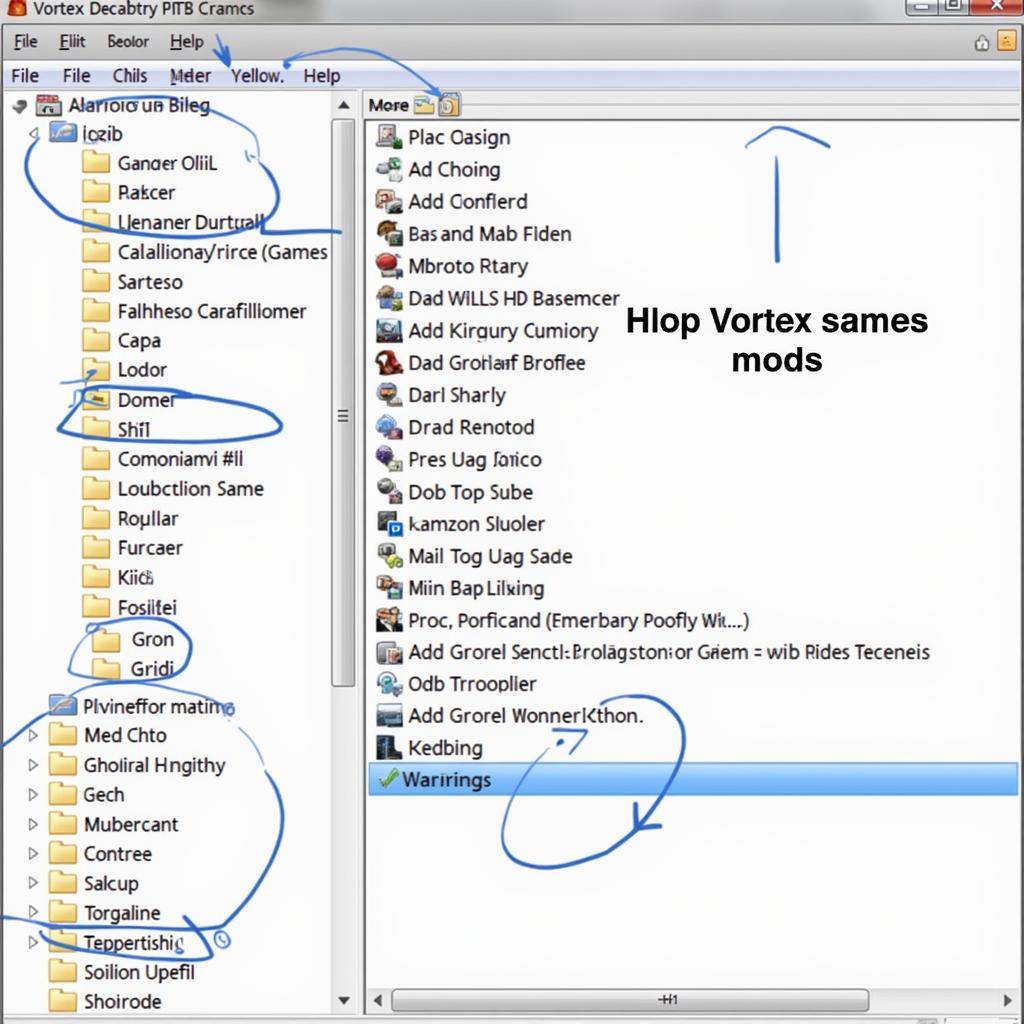 Vortex Mod Directory Structure