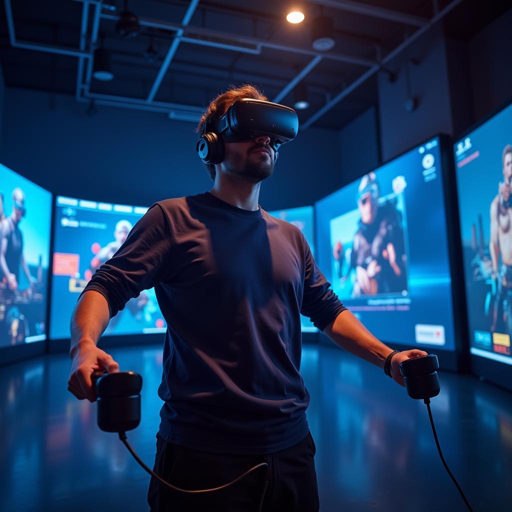 Immersive Virtual Reality Gaming Experience