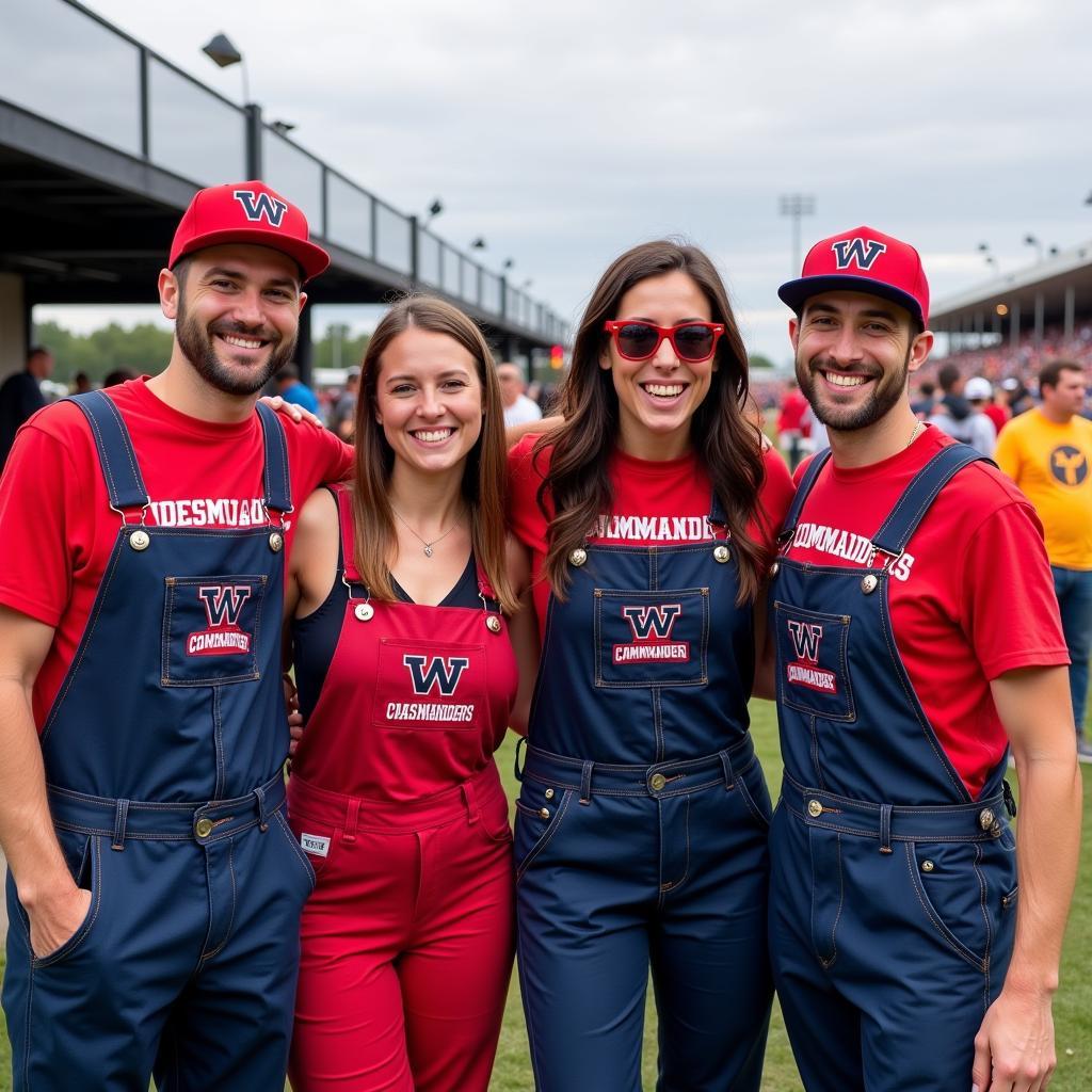 Washington Commanders Overalls Game Day