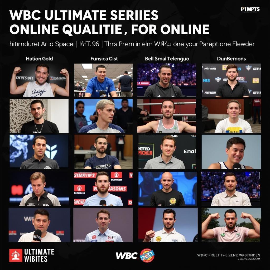 WBC Ultimate Series Online Qualifiers