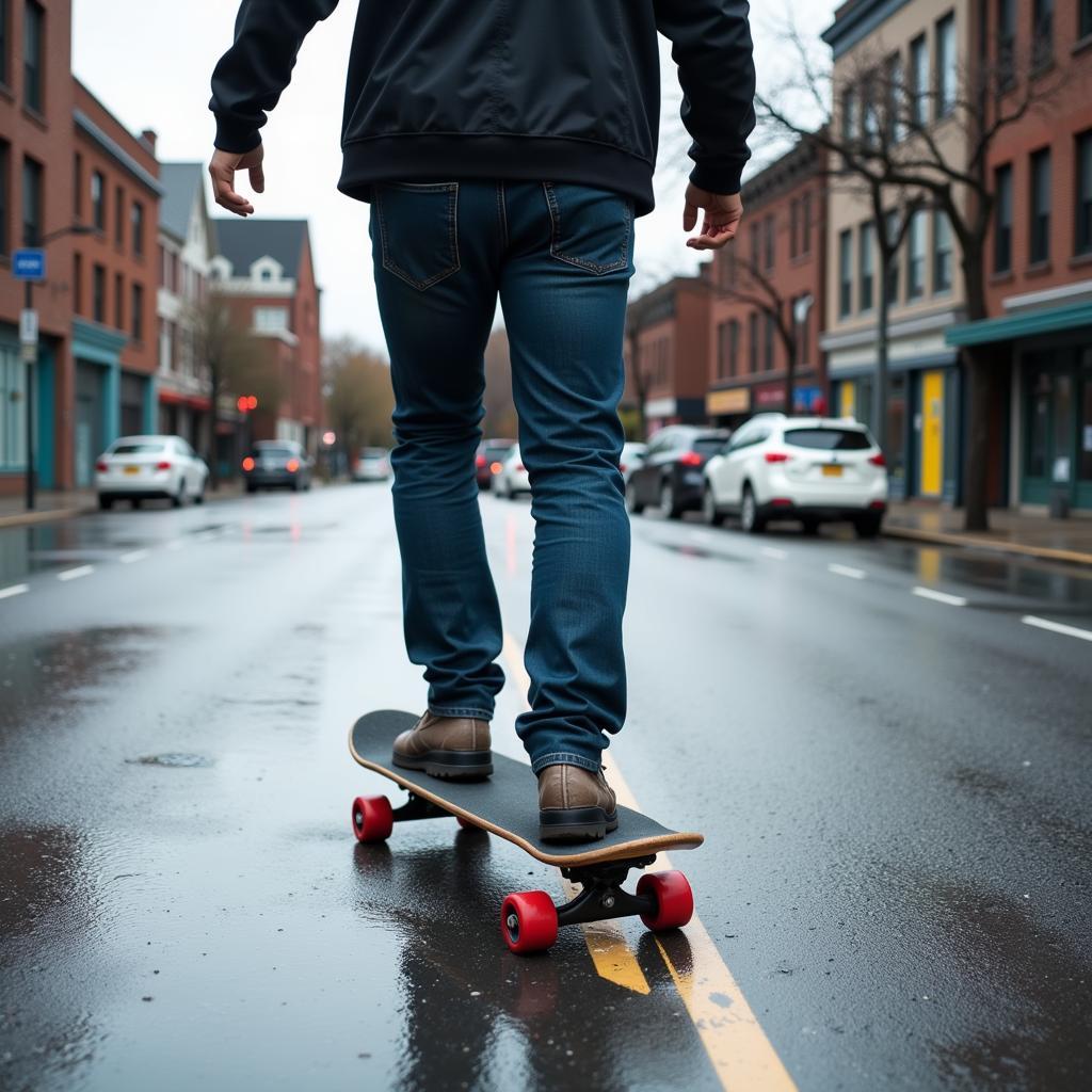 Tips for Skateboarding in Wet Conditions