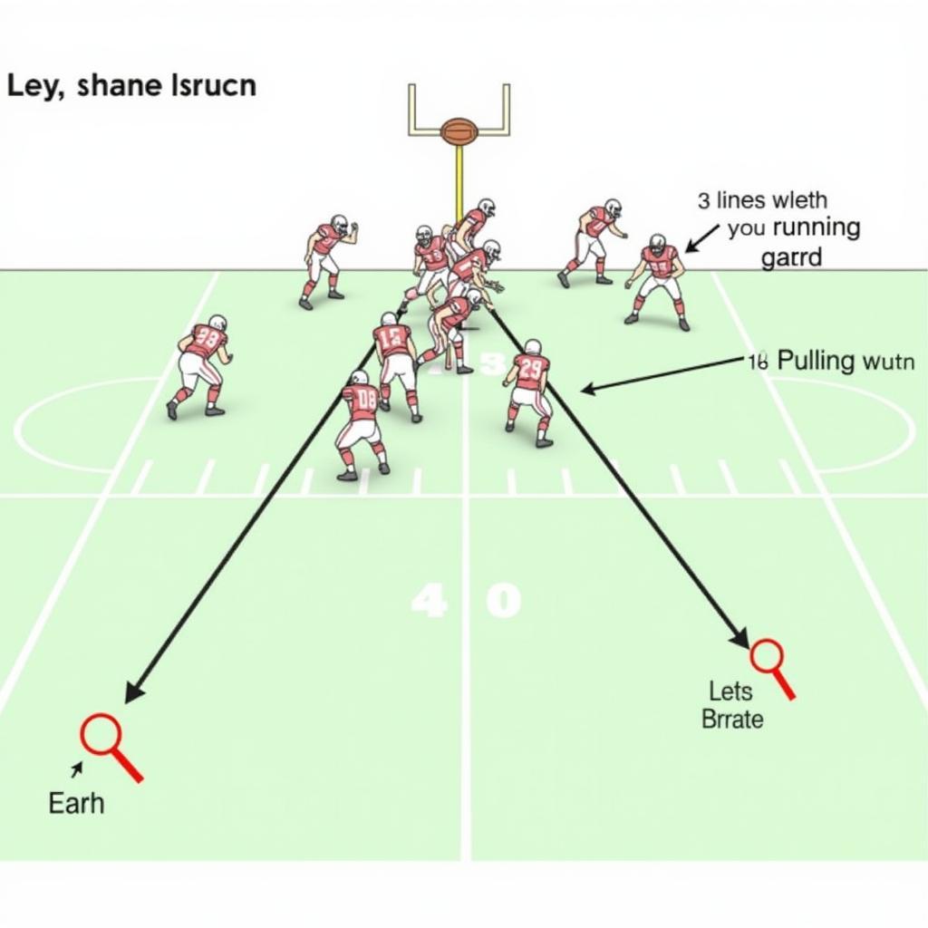 Wham Block Diagram in Football Formation