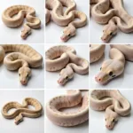 White Diamond Ball Python Morph Variations