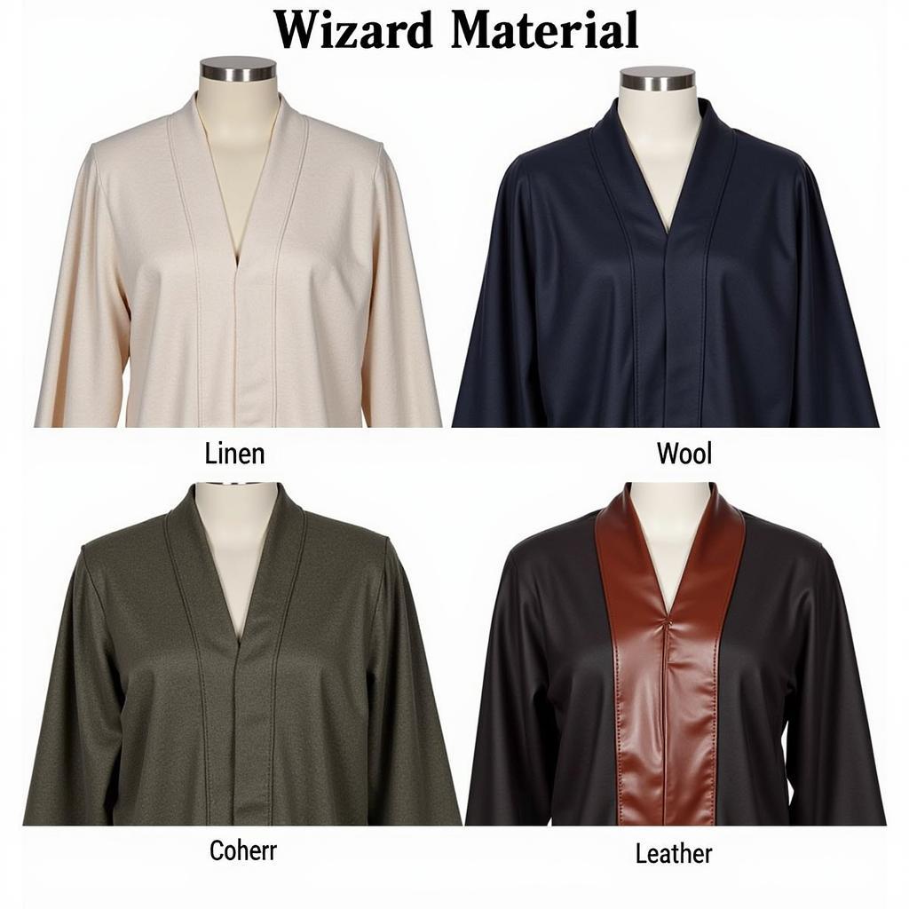 Wizard Robes Material Guide: Linen, Silk, Wool, and Leather