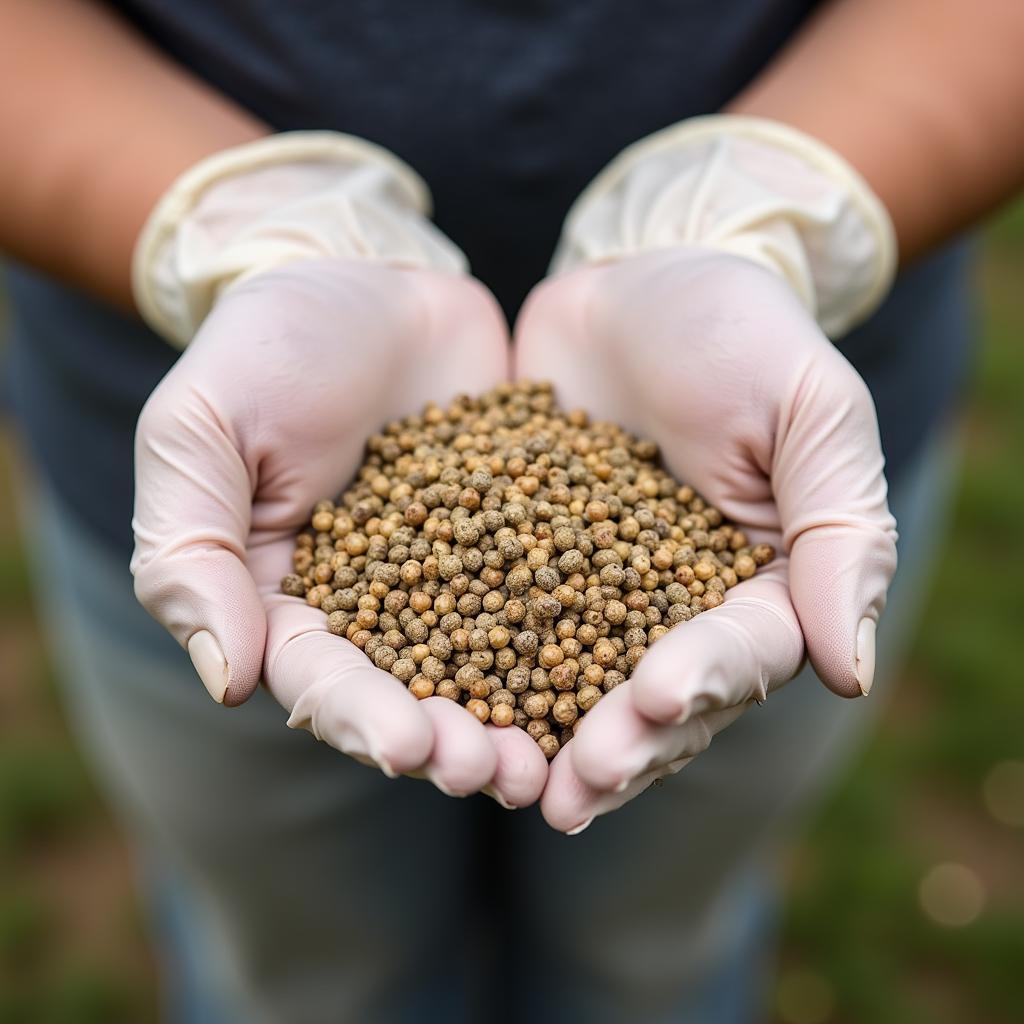 Handling Wolfsbane Seeds Safely