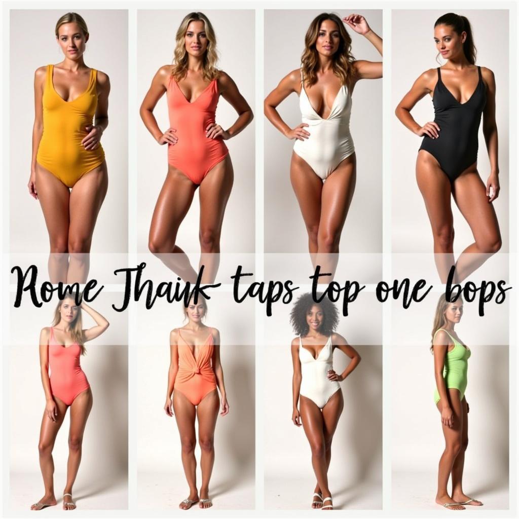 Tank Top One Pieces for Different Body Types