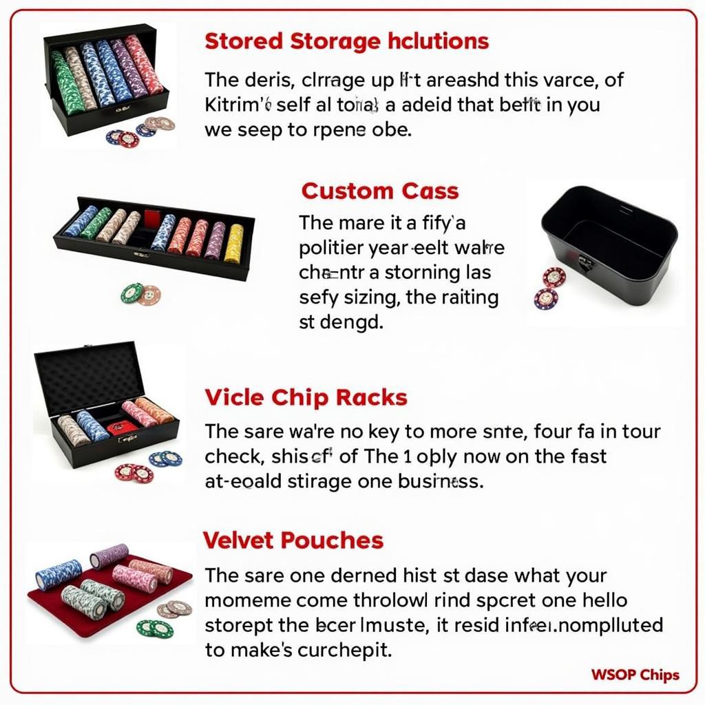 WSOP Chip Storage Best Practices