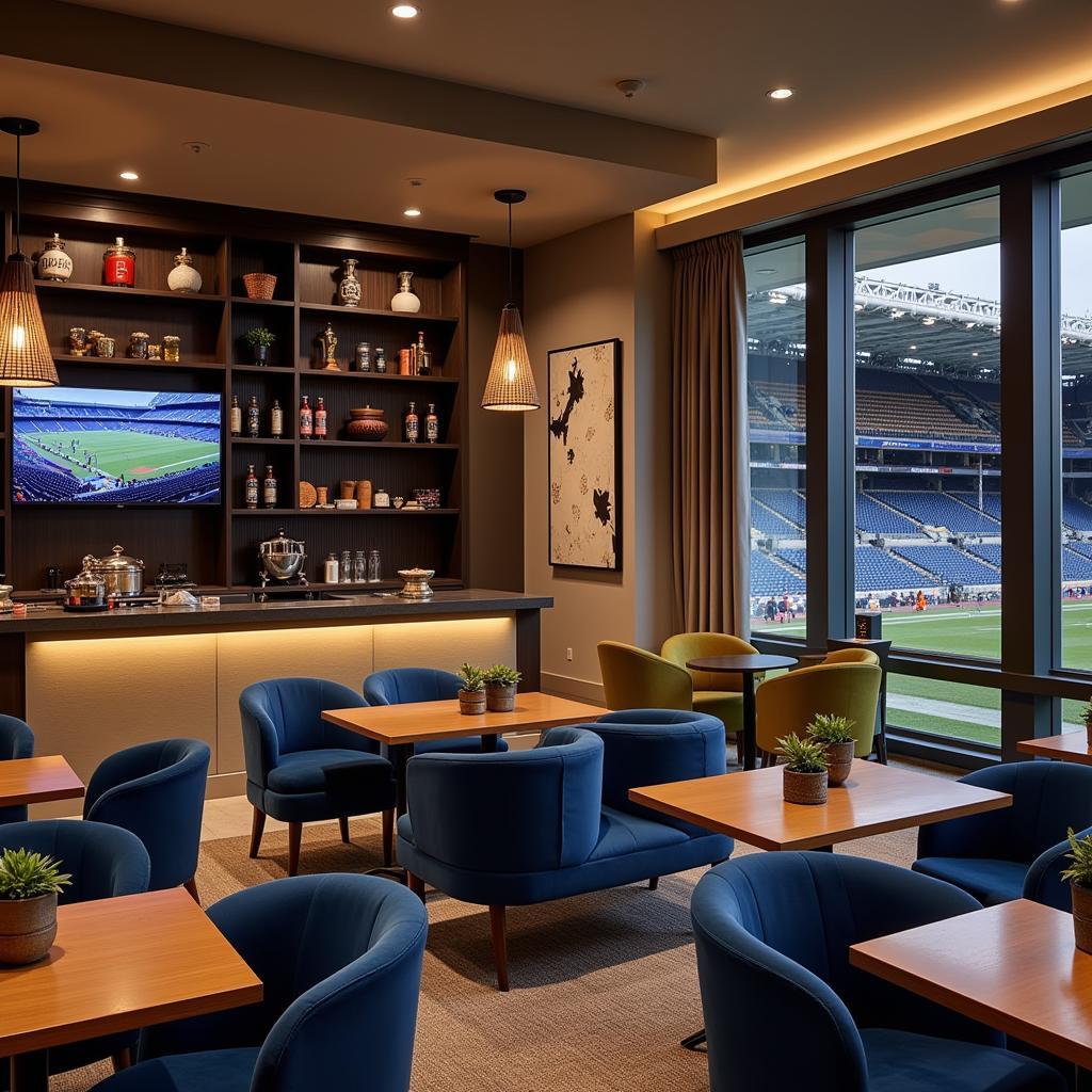 WVU Football Stadium Club Level Amenities