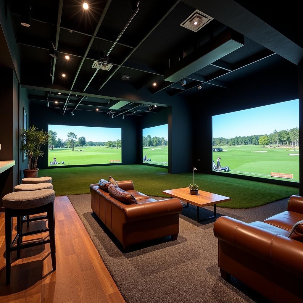 Comfortable and Inviting X Golf Venue with Modern Amenities