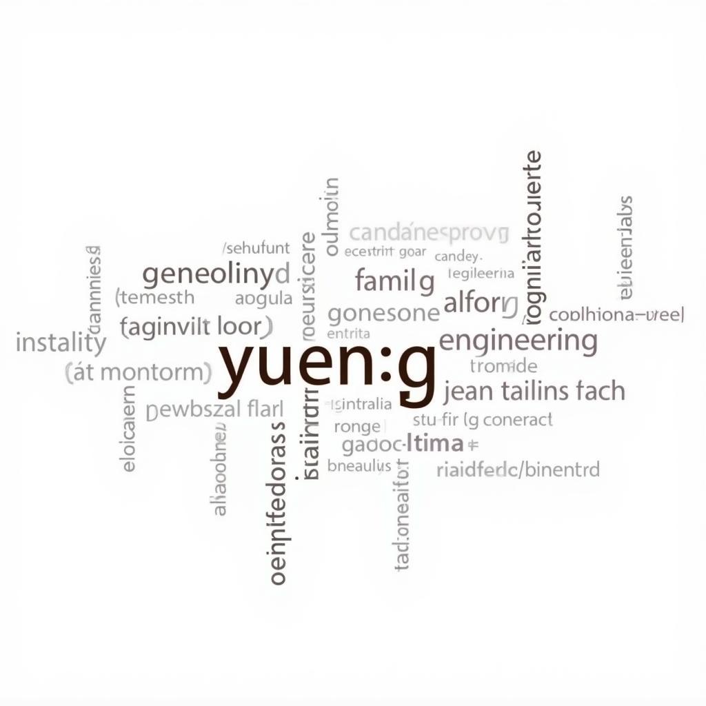 Exploring LSI Keywords for "Yueng"