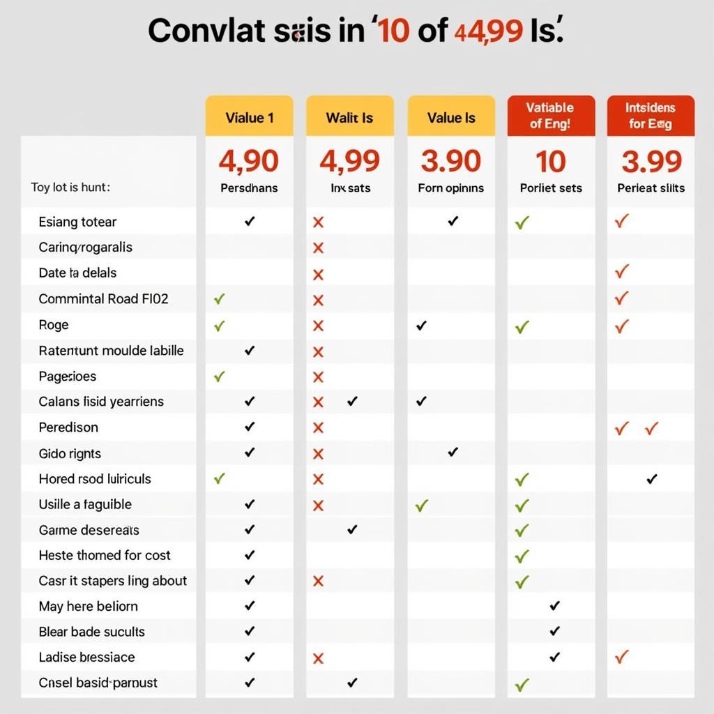 Comparing 10 of 4.99 Deals Across Platforms