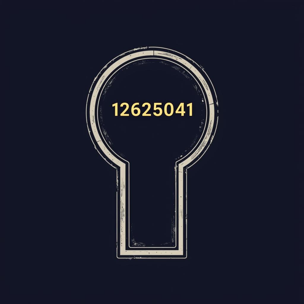 12625041: The Key to a Mystery