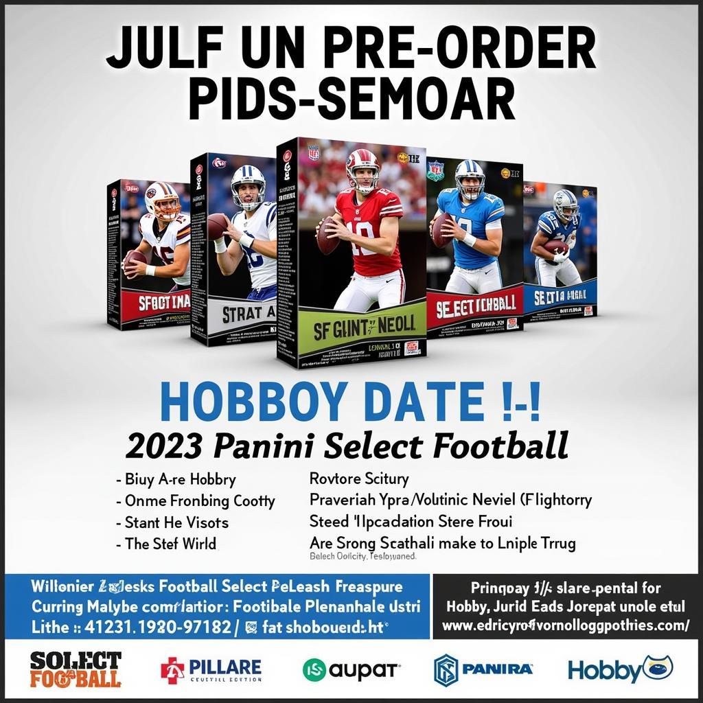 2023 Select Football Pre-Order Packs Available Now