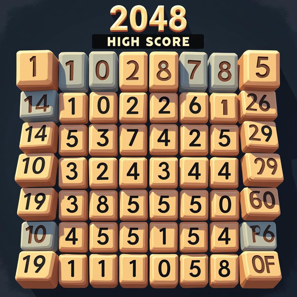 Example of High Score in 2048